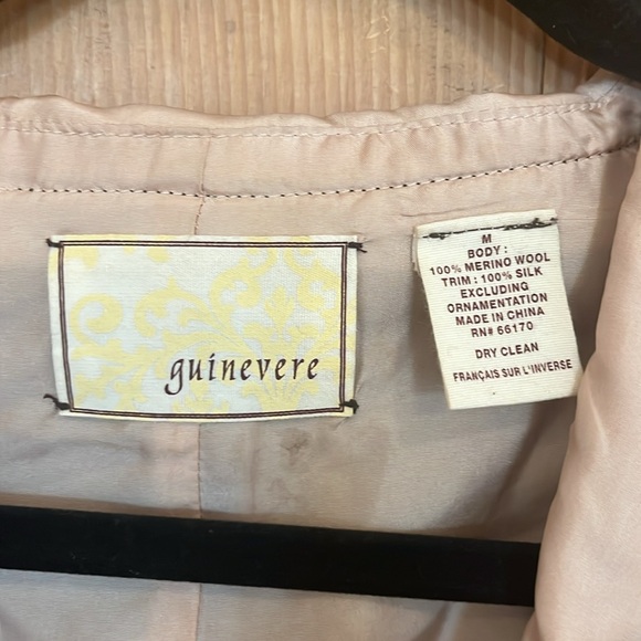 Anthropologie wool jacket with silk lining size medium - Picture 2 of 6